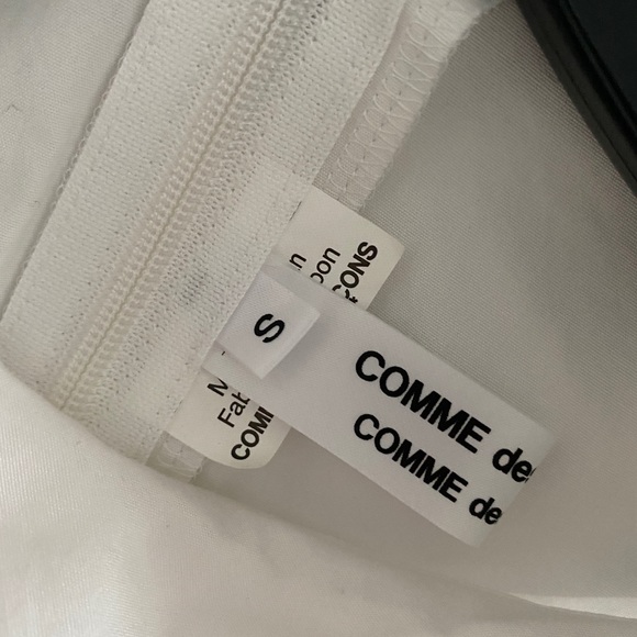 Comme des Garçons Comme des Garçons White Poplin - Picture 2 of 4